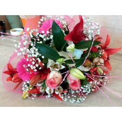 Ανθοδέσμη Εορταστική 07