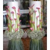 Wedding Candles 4. Flower Shop Anoiksi in Drama