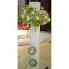Νυφικές Λαμπάδες 6. Στολισμός εκκλησίας ανθοπωλείο Άνοιξη στη Δράμα.