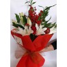 Christmas bouquet. Christmas flowers. florists in drama, bouquet delivery in Drama city